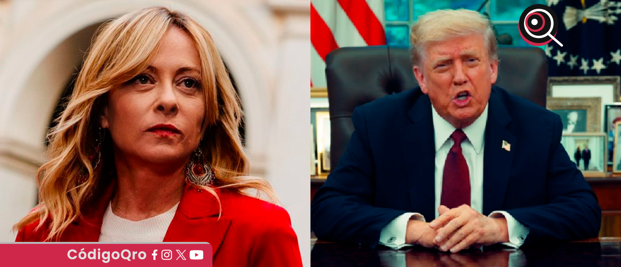 Giorgia Meloni, responde, Trump, revira,