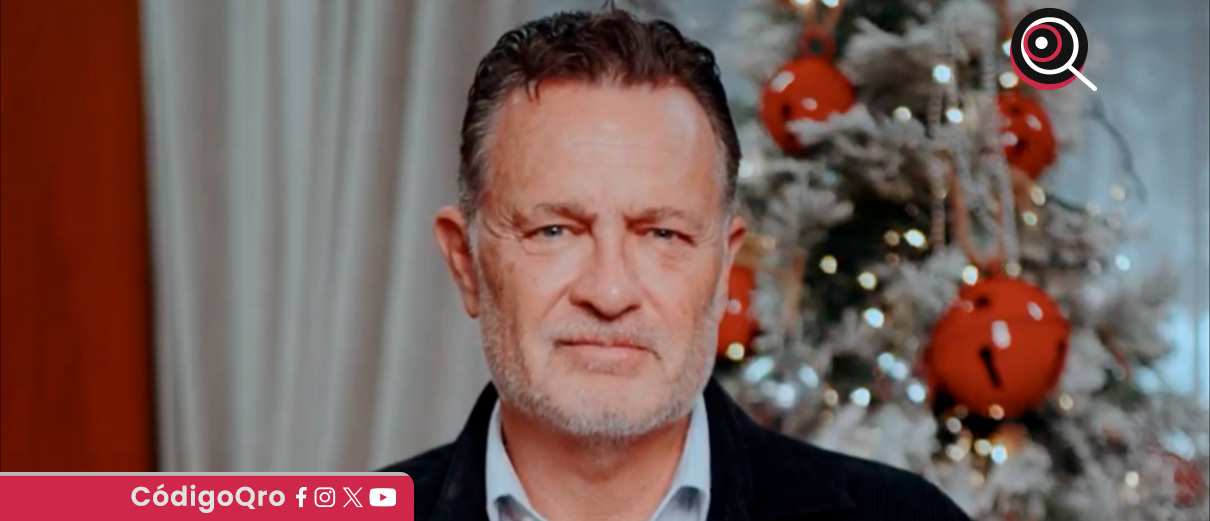 El gobernador de Querétaro, Mauricio Kuri González, envió un mensaje de Navidad. Foto: Especial