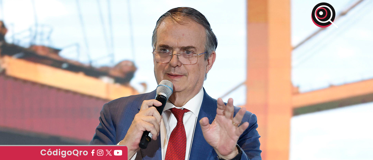 El secretario de Economía, Marcelo Ebrard, reconoció que no es posible un comercio sin aranceles entre México y Estados Unidos