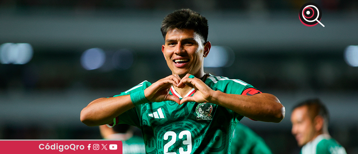 La Selección Nacional de México derrotó 4-0 a Islandia en el Estadio La Corregidora