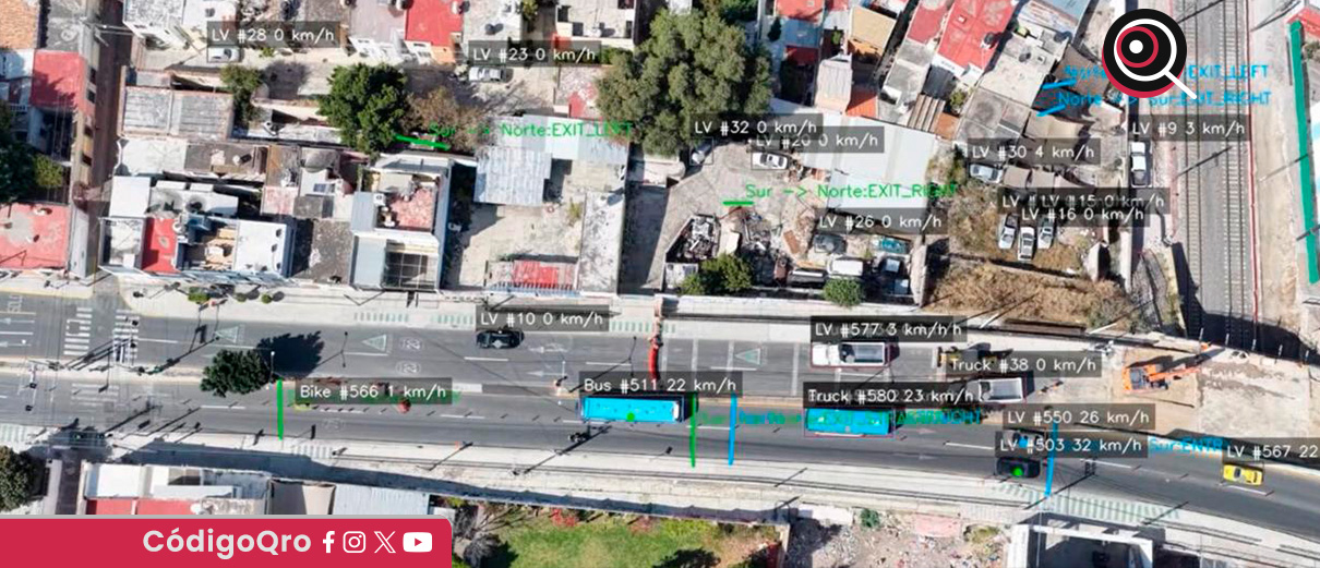 Miden movilidad en tiempo real en El Cerrito