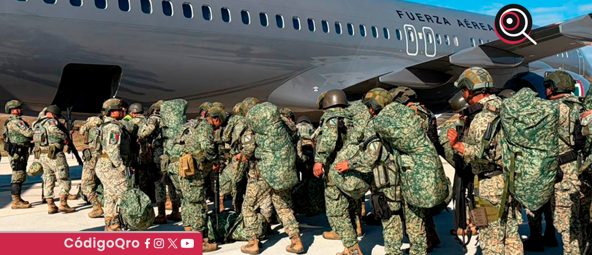 Despliegan en Sinaloa mil 600 soldados para reforzar seguridad