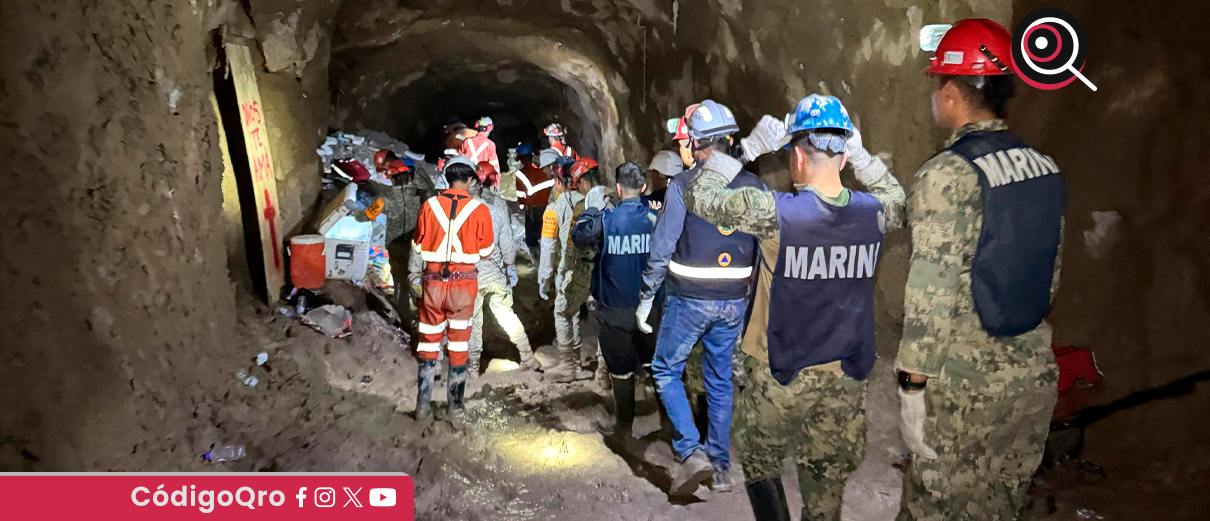 búsqueda, trabajadores, mina, Santa Fe, Sinaloa,