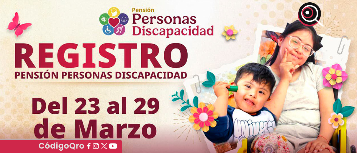 Instalan módulos para registro de pensión para personas con discapacidad