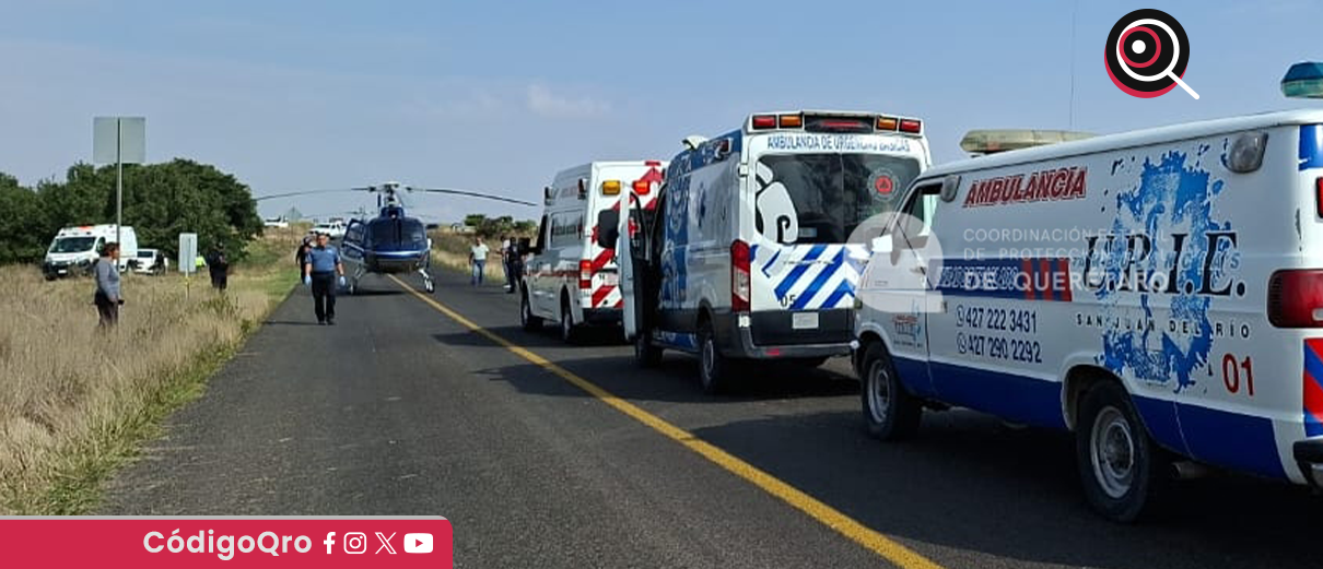 fallece, mujer, accidente, Amealco, 10 mertos,