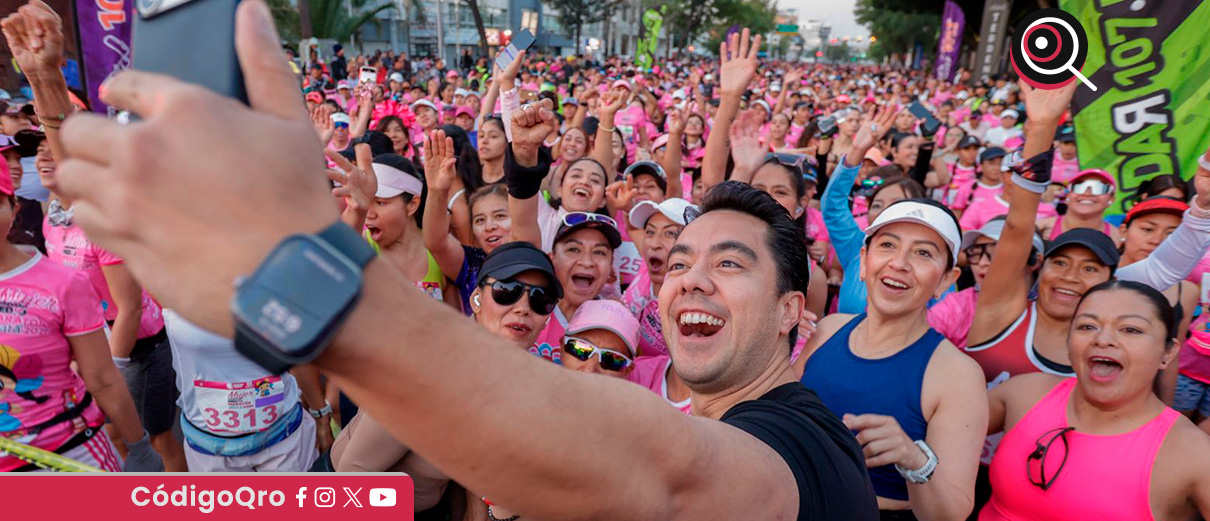 Realizan Mujer Querétaro Medio Matarón 2026