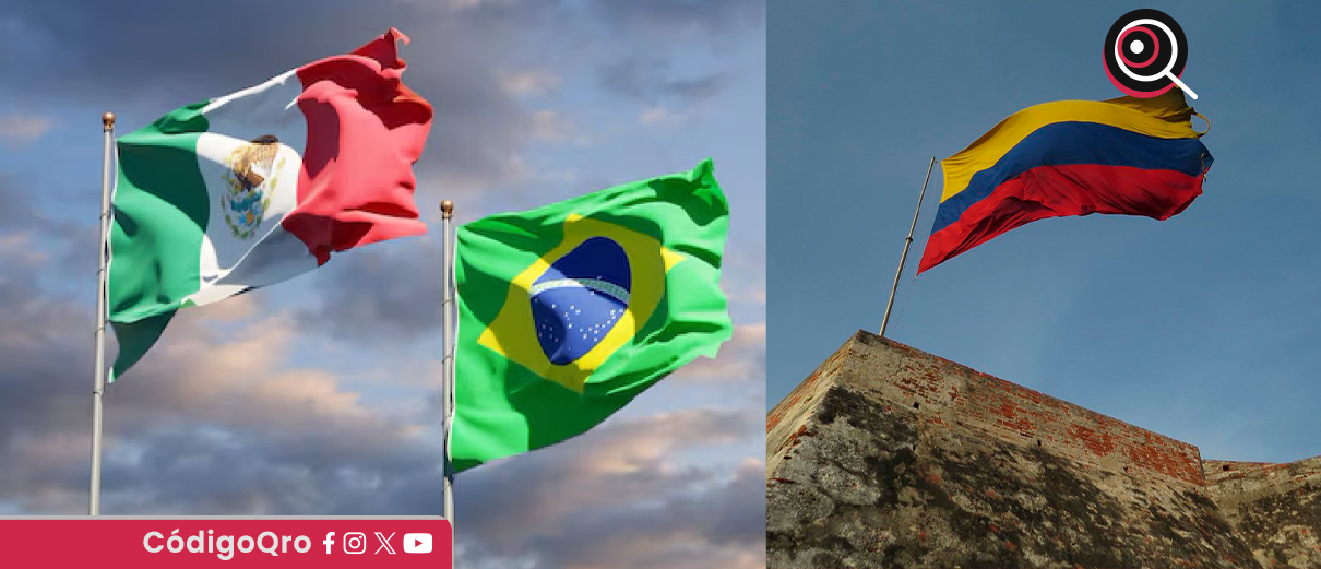 México, Colombia y Brasil piden cese al fuego inmediato en Medio Oriente