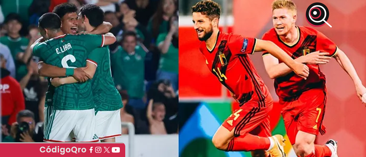 México vs Bélgica: Dónde y a qué hora ver el partido amistoso