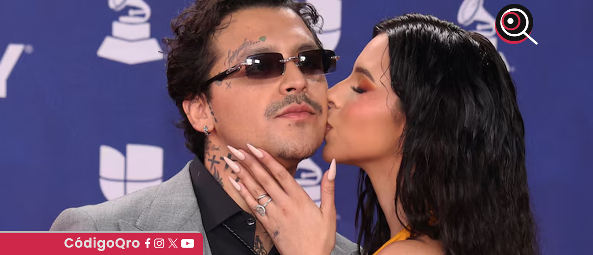 Christian Nodal y Ángela Aguilar