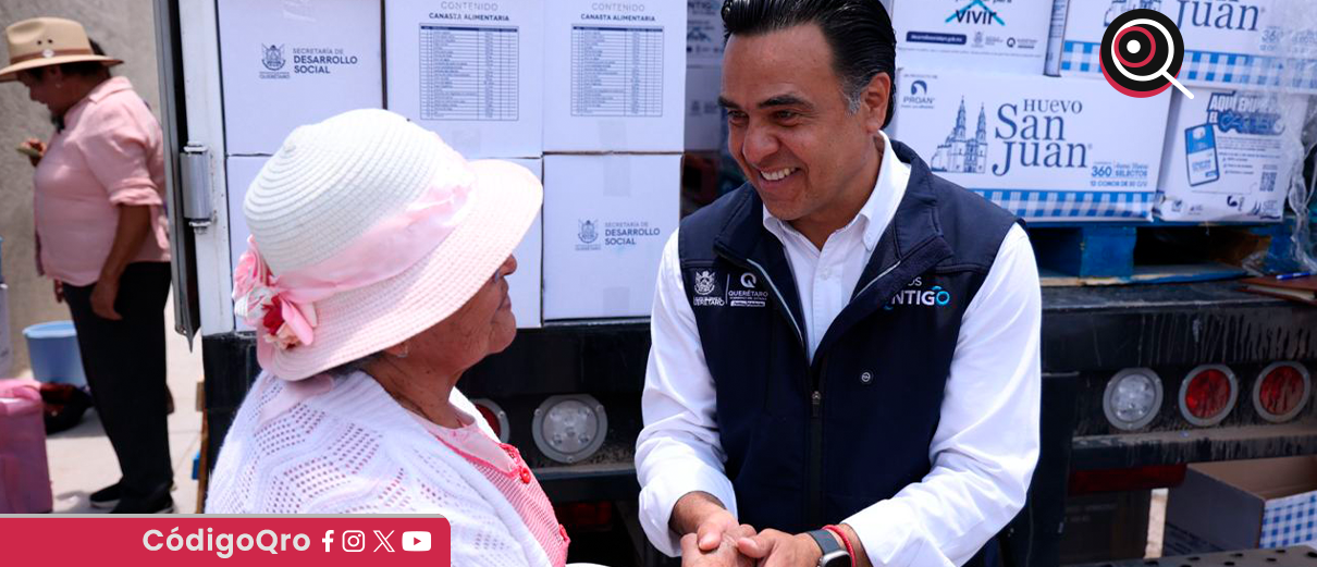 Nava, apoyos alimentarios, Contigo en tu Mesa,