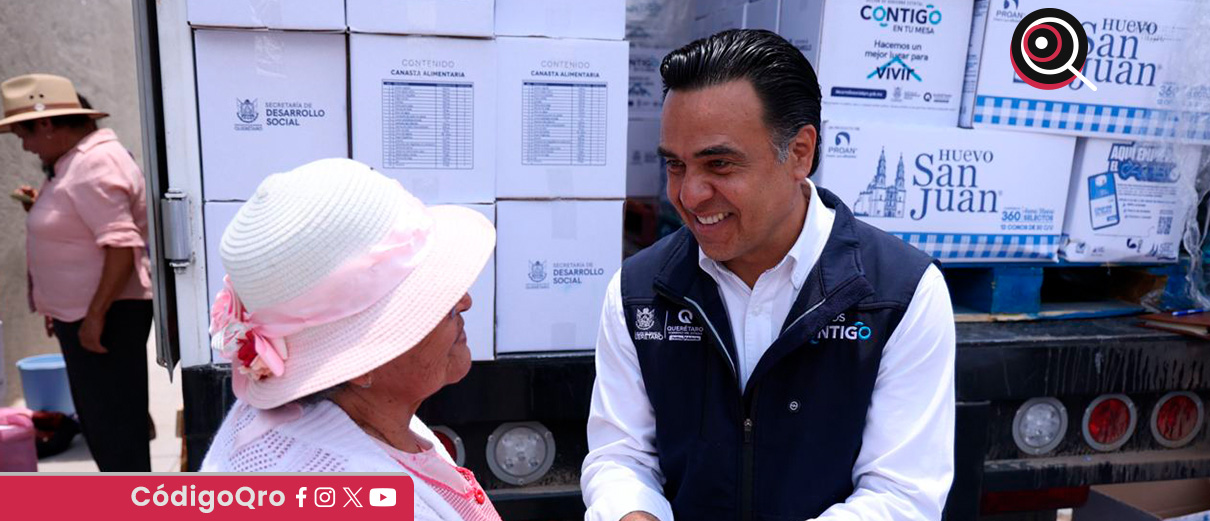 El secretario de Desarrollo Social, Luis Bernardo Nava Guerrero, visitó el municipio de Tequisquiapan