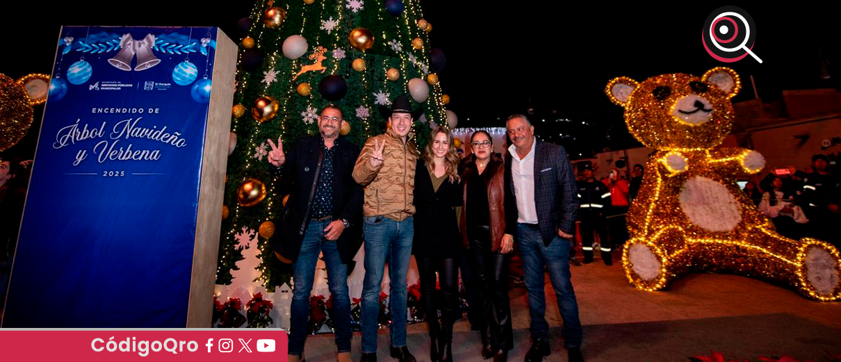 árbol navideño, El Marqués, 