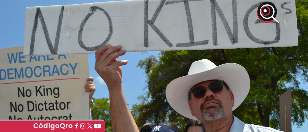 No Kings: también marchan contra Trump en México