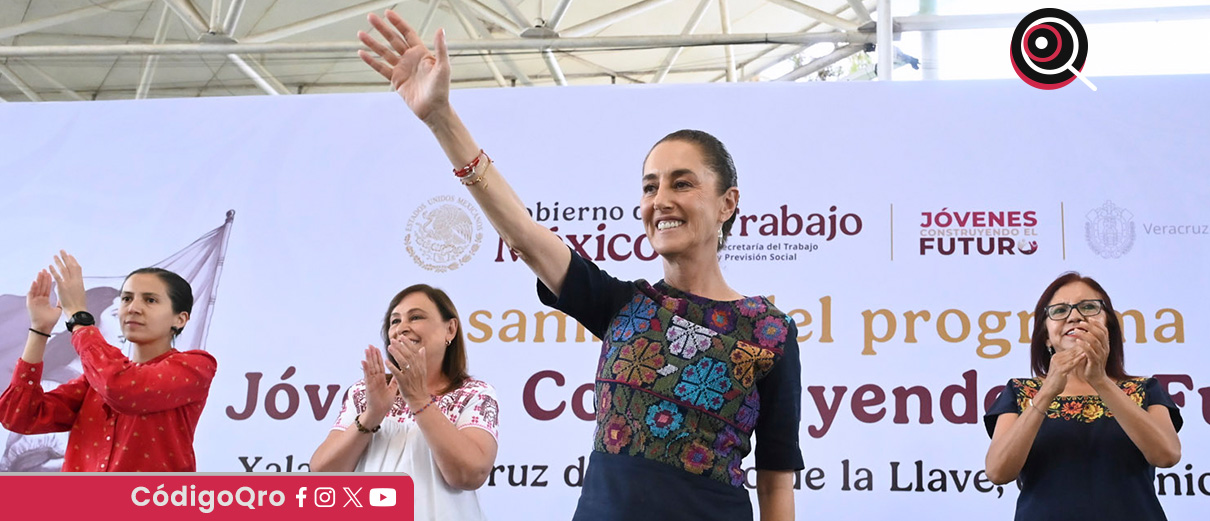  La presidenta de México, Claudia Sheinbaum, volvió a criticar la injerencia extranjera