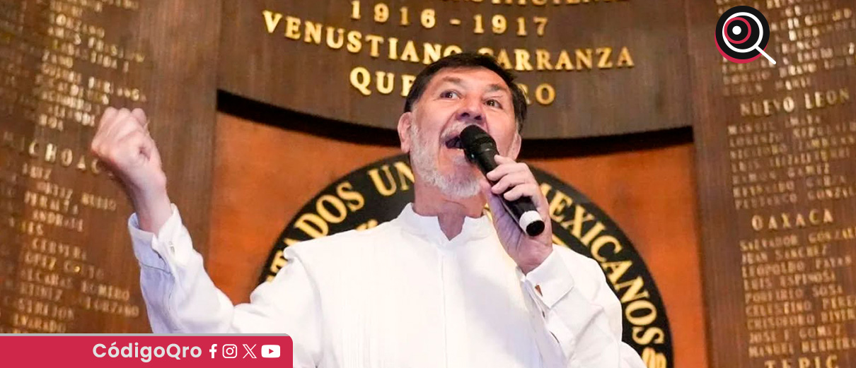 El senador de Morena, Gerardo Fernández Noroña, ha sido uno de los principales defenso del régimen chavista en Venezuela