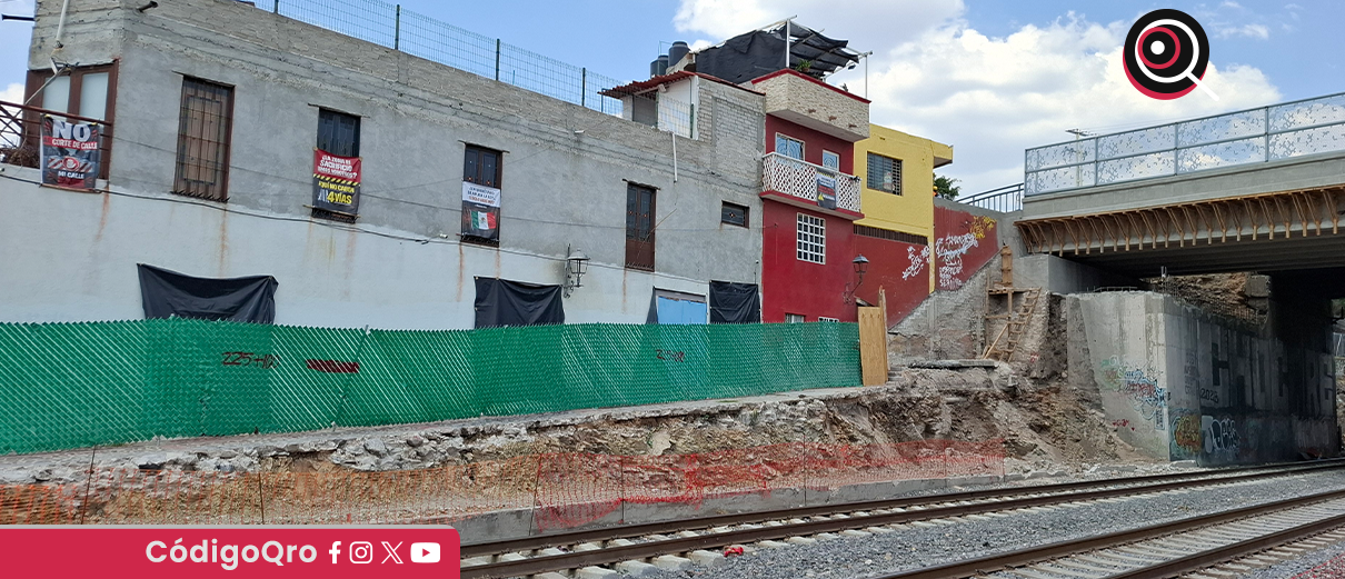obras, tren México-Querétaro, afectará, 26 casas,