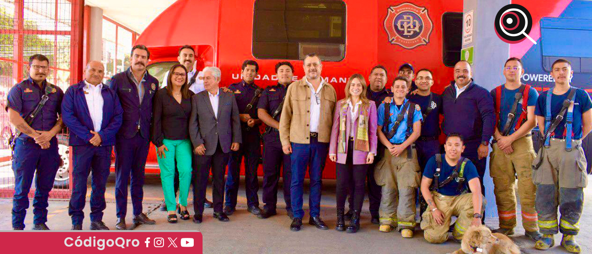 Entregan nuevas unidades al Cuerpo de Bomberos