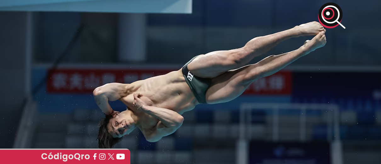 Osmar Olvera, remonta, bronce, trampolín de 3m, individual, clavados,