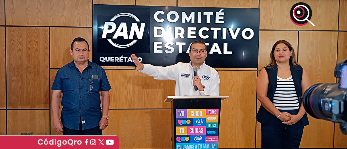 El líder estatal del PAN en Querétaro, Martín Arango, defendió el crecimiento económico de la entidad