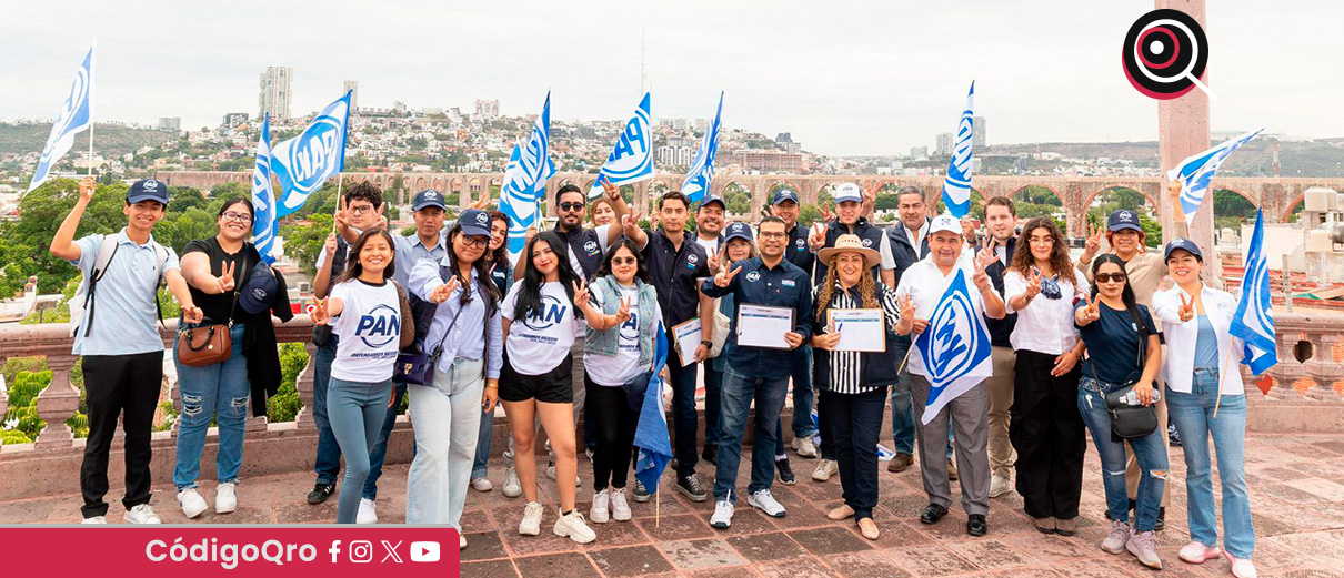 El PAN Querétaro reunió más de 45 mil firmas para pedir que Morena pierda su registro como partido político