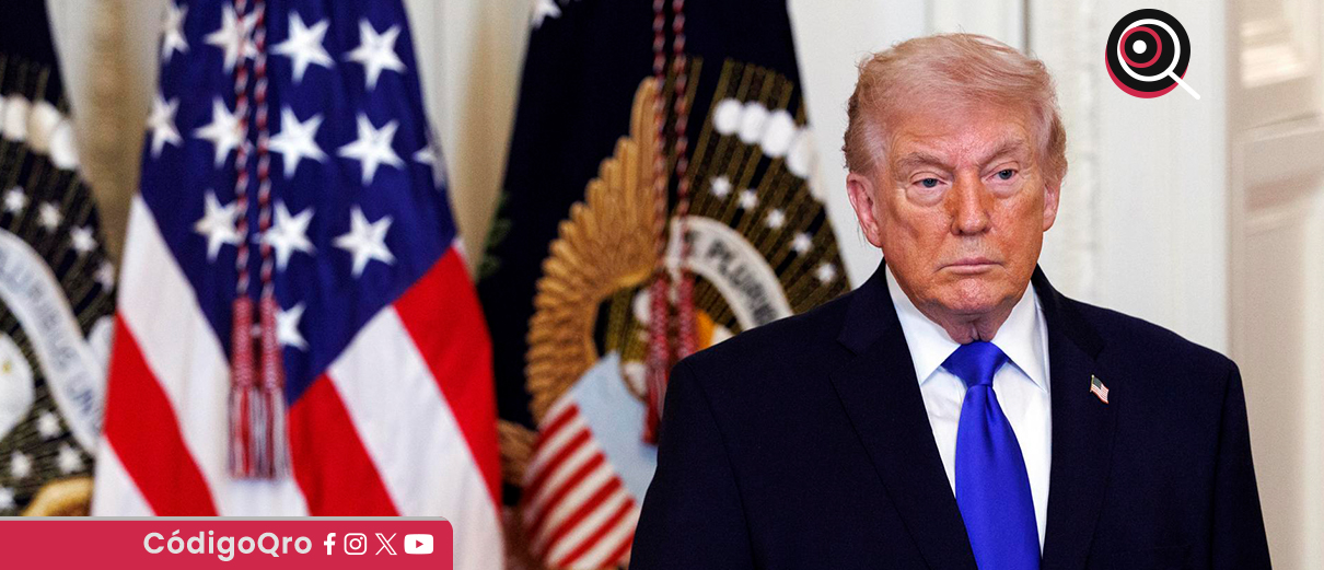 El presidente de Estados Unidos, Donald Trump. mantiene una gran presión sobre Irán