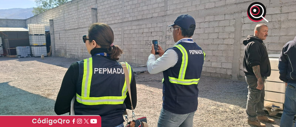 descarga irregular, Santa Rosa Jáuregui, Pepmadu,