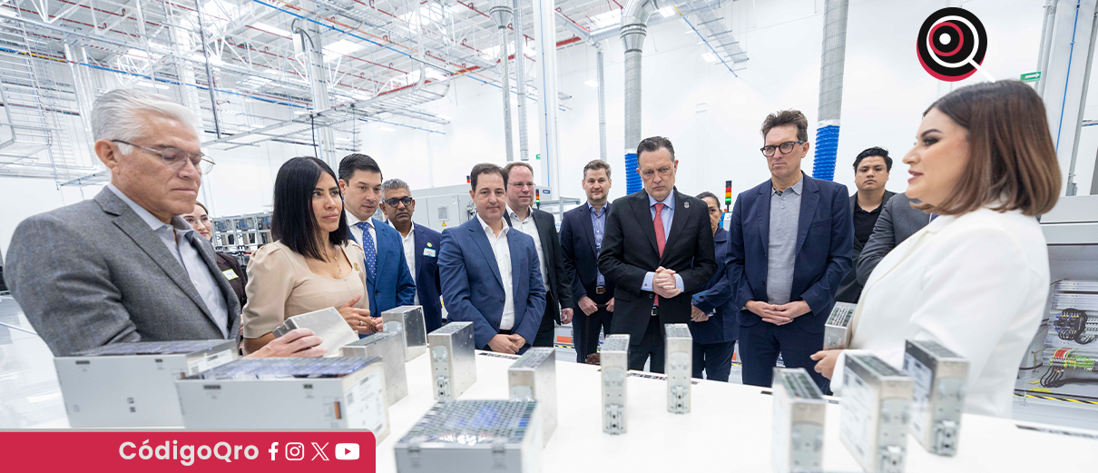 Inaugura Gobernador planta alemana en El Marqués; la inversión fue de mil 623 mdp