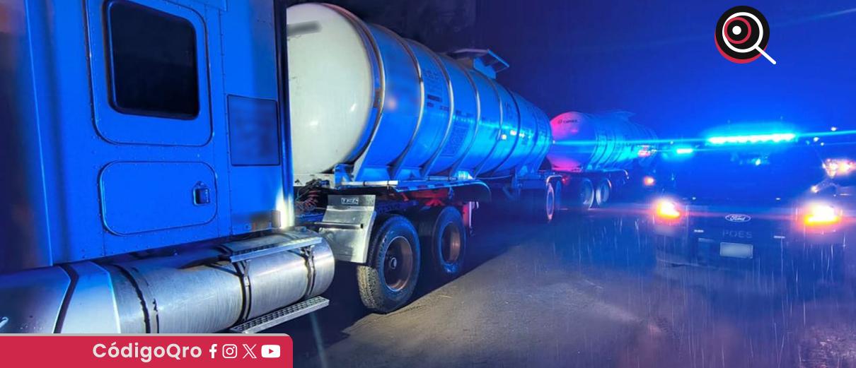 La Policía Estatal detuvo a un hombre por robo a transporte de carga