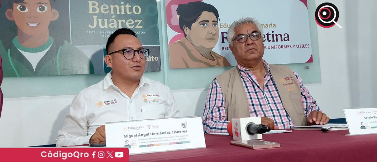 Secretaría de Bienestar avanza en entrega de beca Rita Cetina en Querétaro