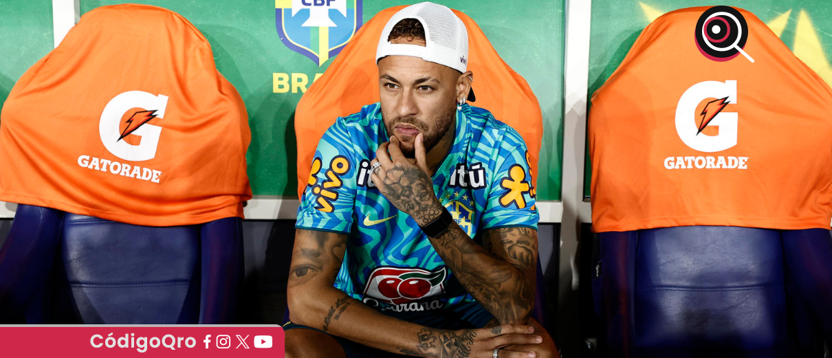 Neymar no viajará con Brasil para el amistoso contra Egipto