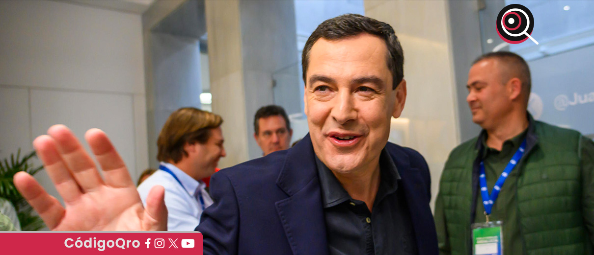 El candidato del PP, Juanma Moreno, no pudo retener la mayoría absoluta en Andalucía