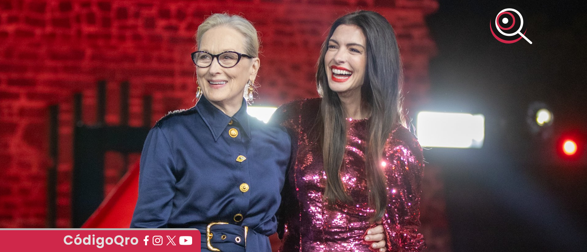 Streep y Hathaway brillan en pasarela por estreno de "El diablo viste a la moda 2" en México!