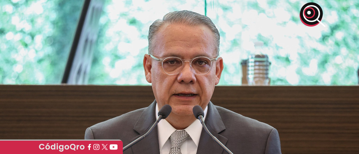 El presidente del Tribunal de Justicia Administrativa, Juan Pablo Rangel, entregó su informe anual a la Legislatura