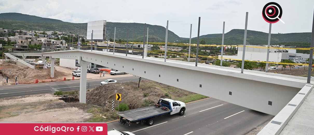 CEI explicó los detalles del puente peatonal sobre el anillo vial Junípero Serra