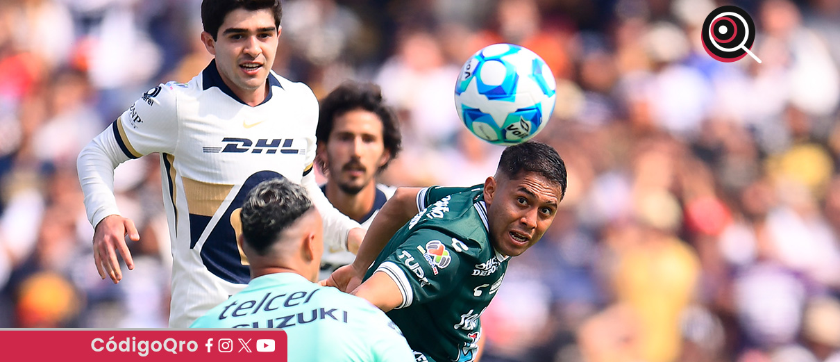 Pumas empató 1-1 en la visita de León a CU