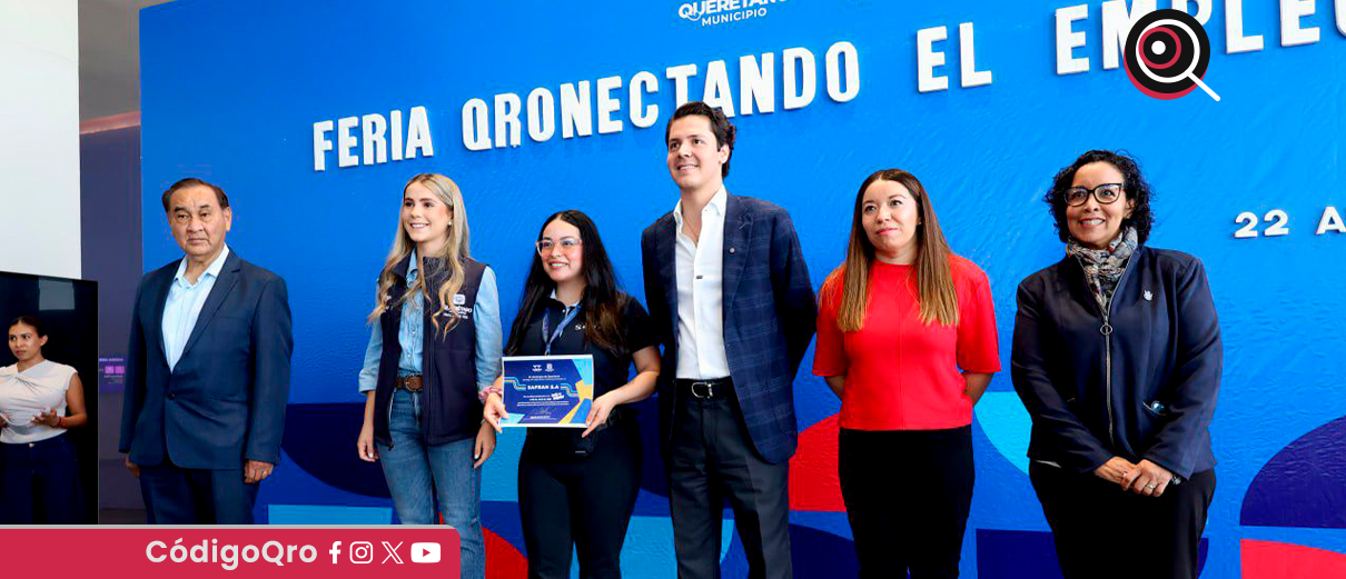 Feria Qronectando el Empleo 2026, BLOQUE, Querétaro,