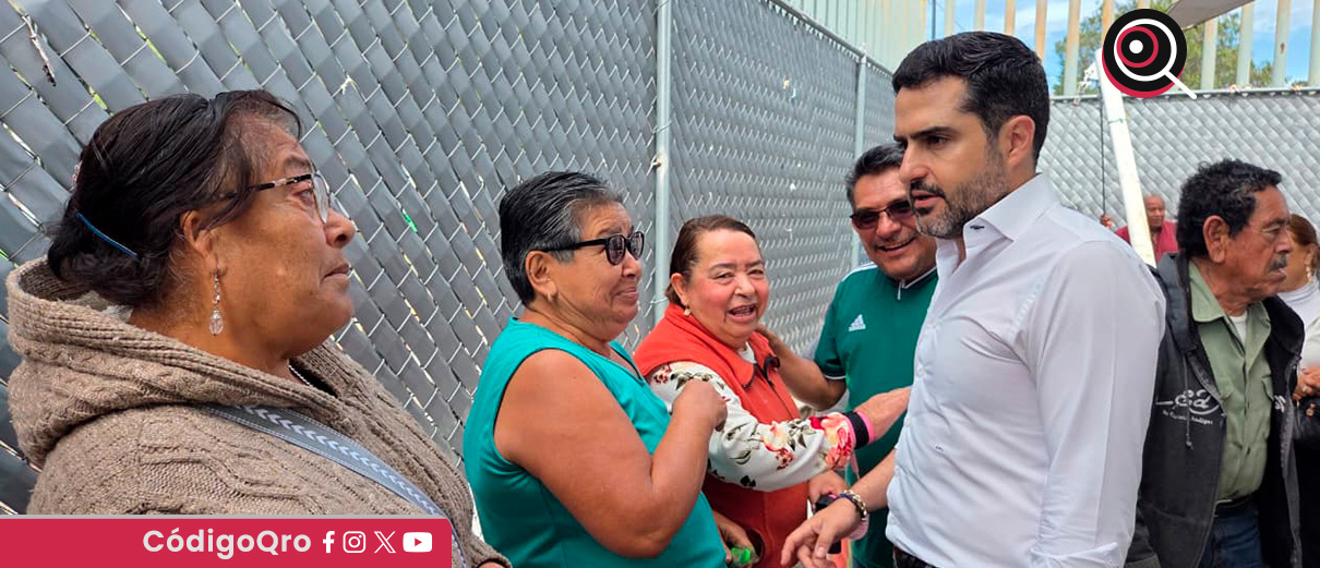 El senador del PAN, Agustín Dorantes, se reunió con adultos mayores