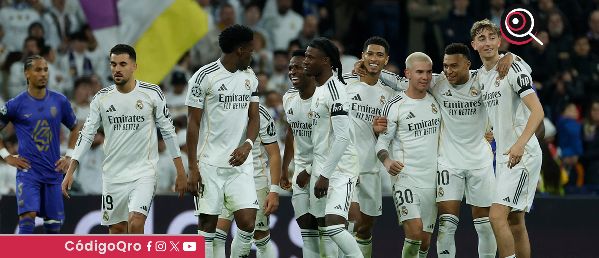 Real Madrid goleó 6-1 al Mónaco en la UEFA Champions League