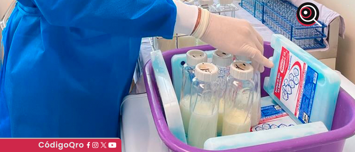 La Secretaría de Salud cuenta con dos bancos de leche humana