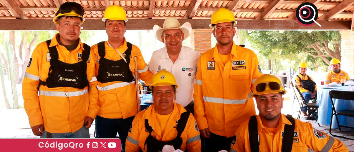 Reconocen labor de brigadistas forestales