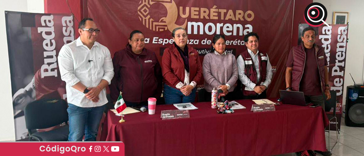 La dirigencia estatal de Morena en Querétaro defendió la iniciativa de reforma electoral