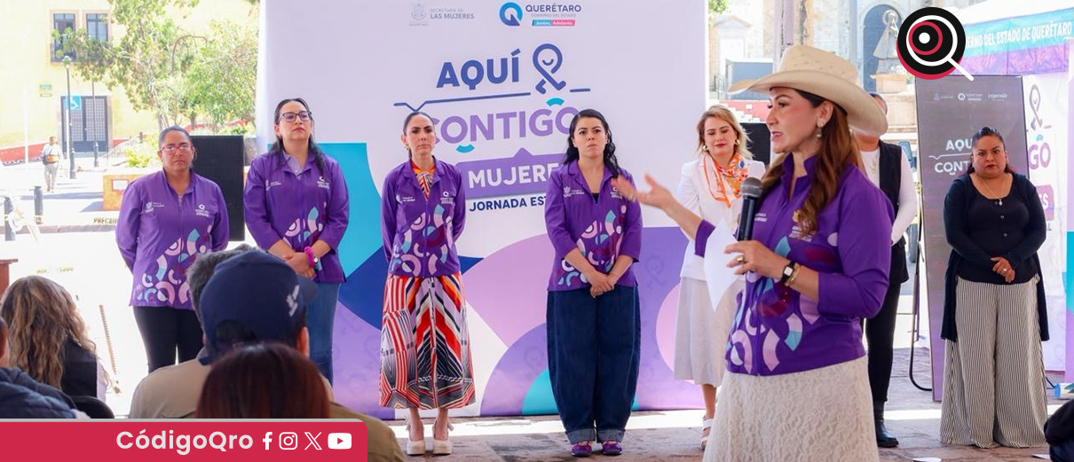 La Secretaría de las Mujeres anunció el regreso de las Jornadas Aquí Contigo