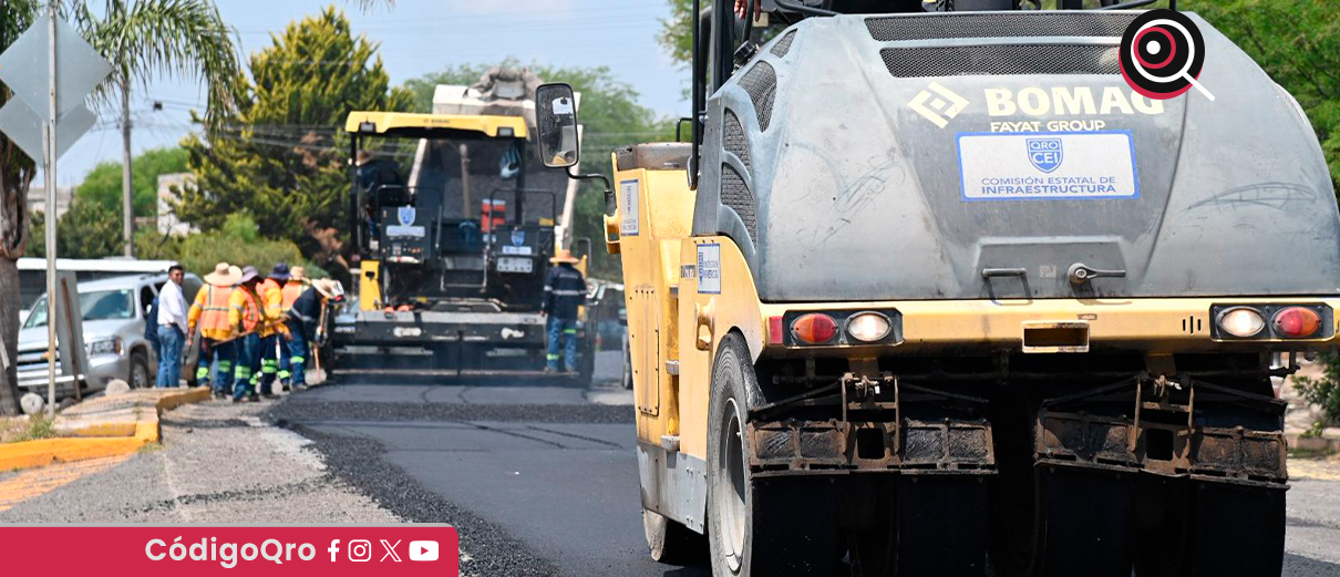 rehabilitan, tramo urbano, Carretera 200, Tequisquiapan,