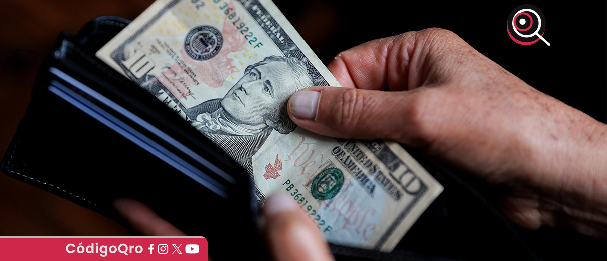 remesas, México, caen, 