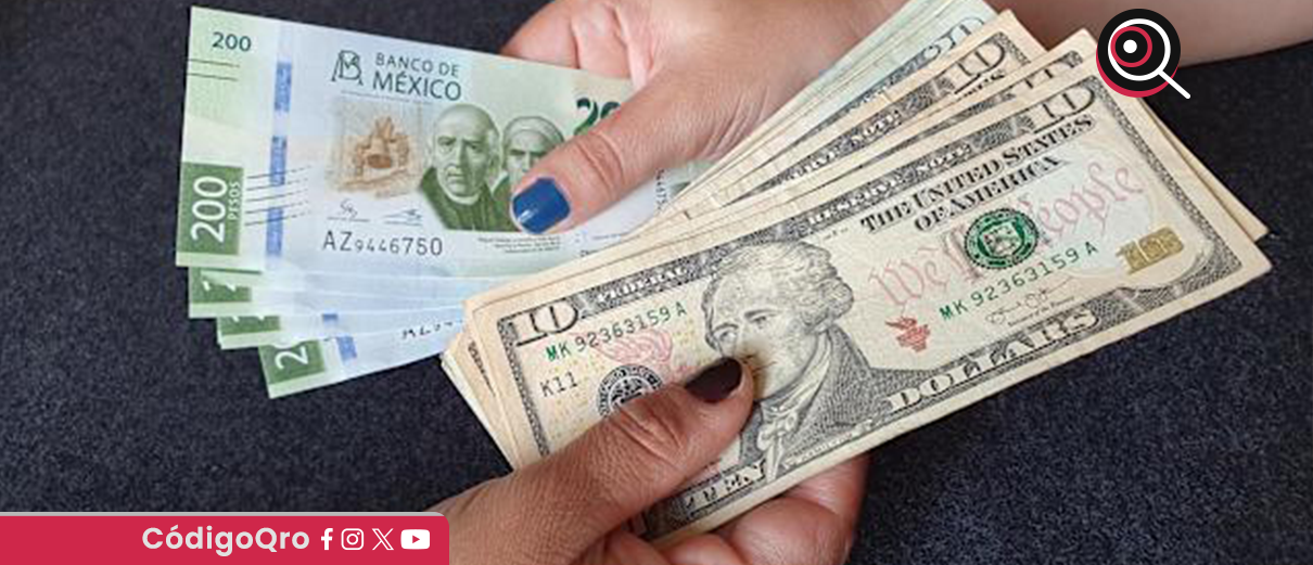 Remesas a México caen 4.6% en 2025