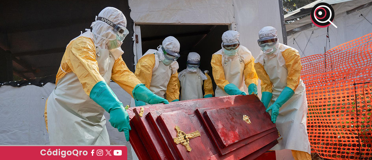 La República Democrática del Congo suman mil 333 casos de ébola