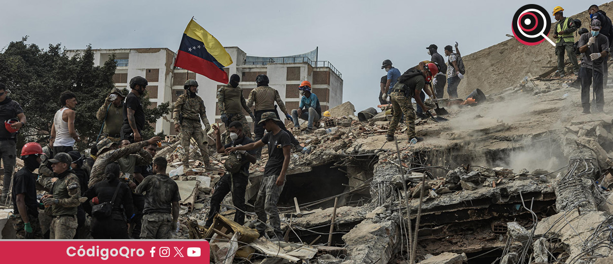 Venezuela reportó mil 450 personas muertas tras dos sismos