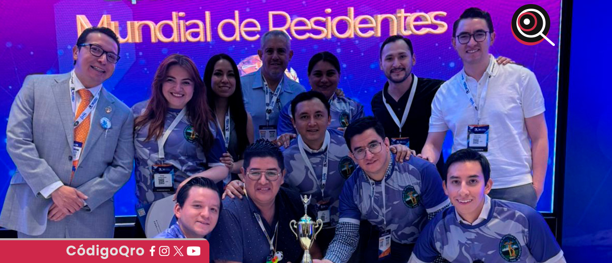 Los residentes del Hospital General de Querétaro conquistaron el primer lugar nacional