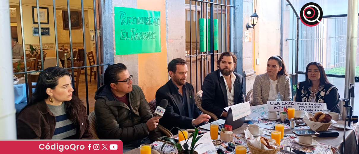 activistas, restauración, El Tángano,