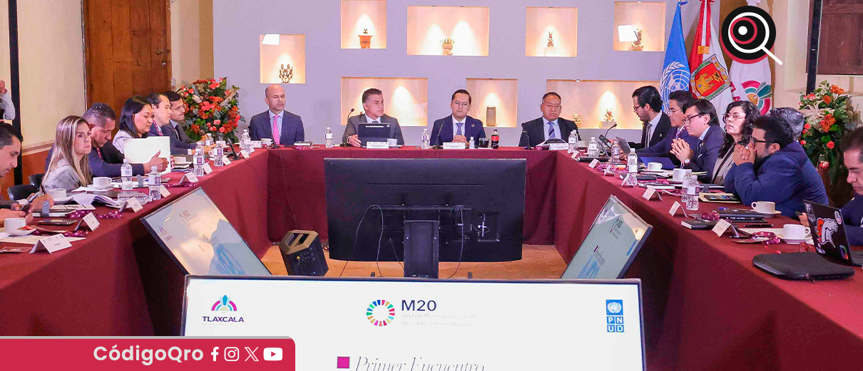 Chepe encabeza primer encuentro de la Red M20 en Tlaxcala